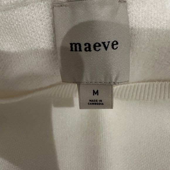 NWT Anthropologie Maeve The Gemini Twofer Pullover Sweater Medium - Picture 6 of 9